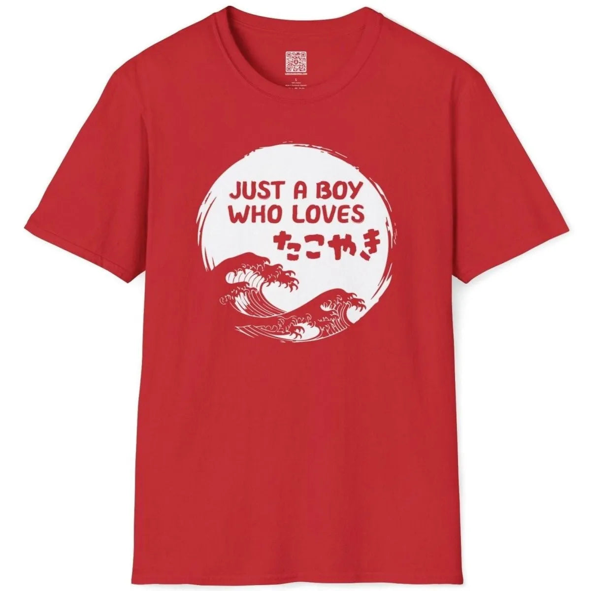 Takoyaki Wave Hokusai Foodie Style Unisex T-Shirt